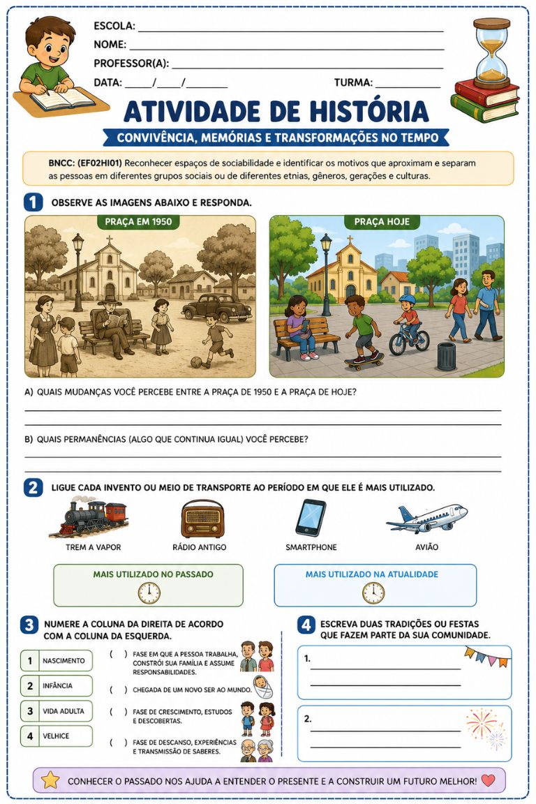 Amostra material de História - Povos Indígenas